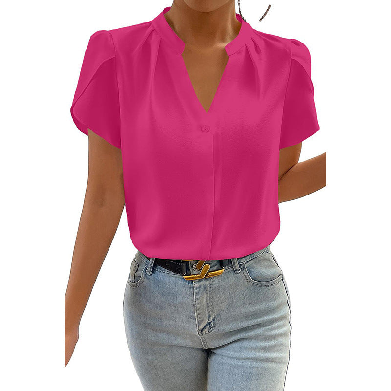 V-neck Shirt For Women by VA