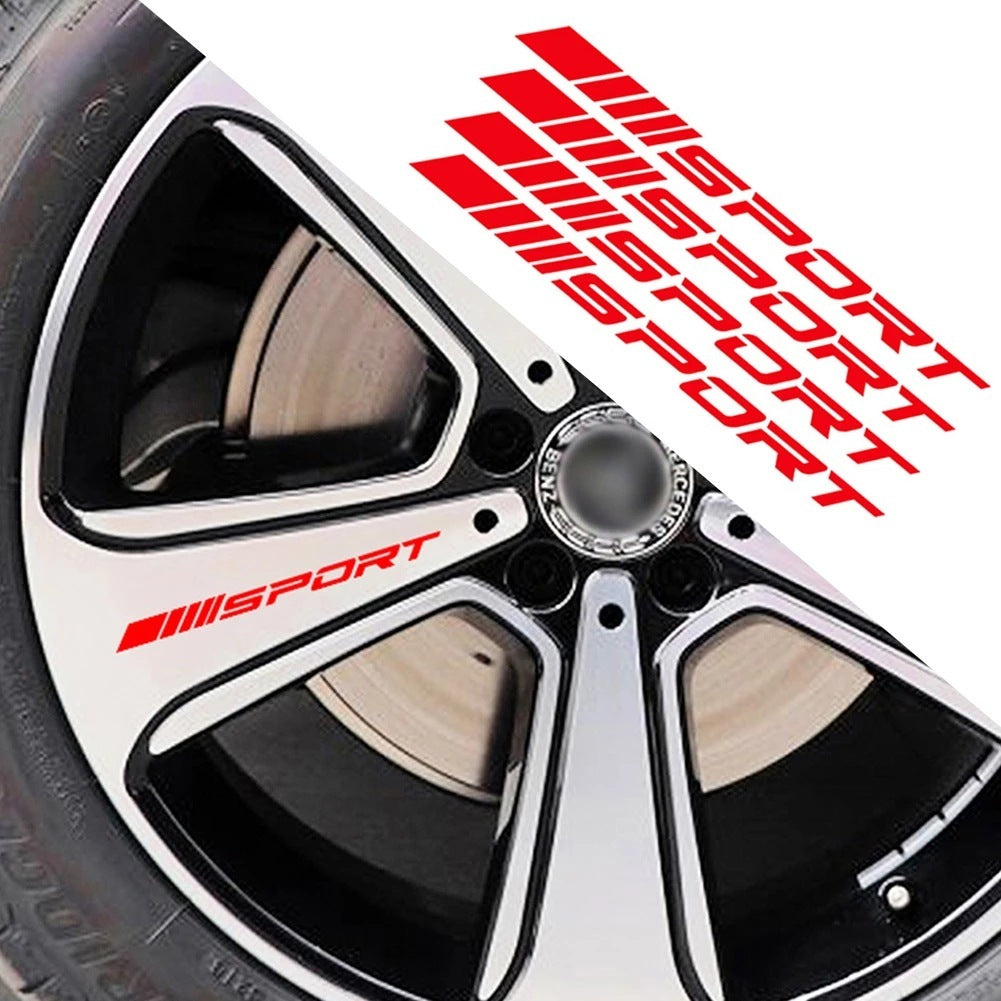 Car Rim Stickers BY VA