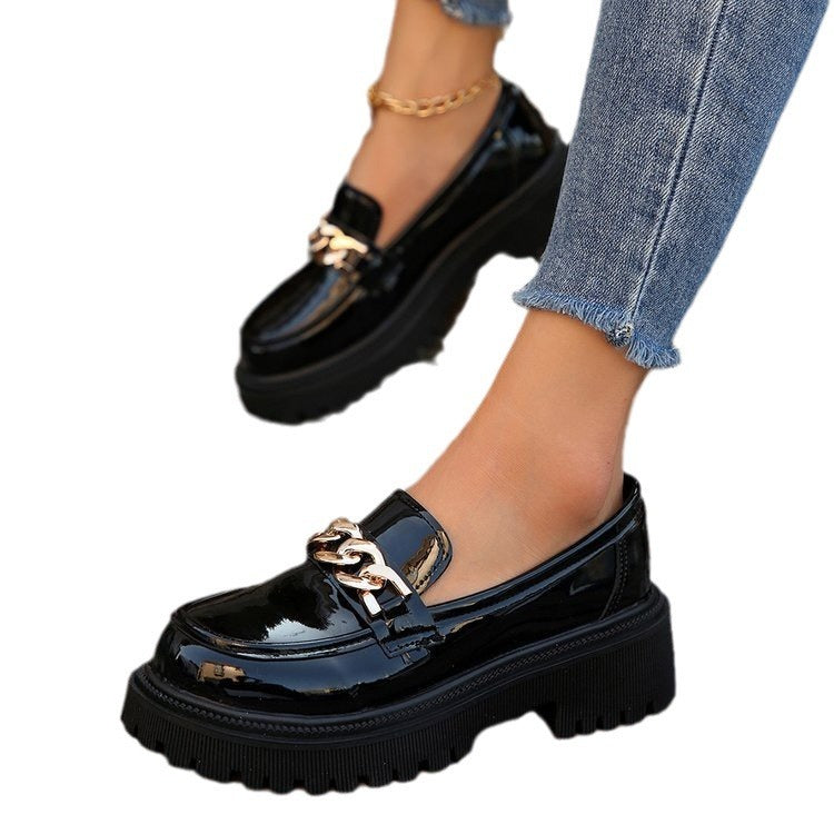 Luxe Black Patent Loafers