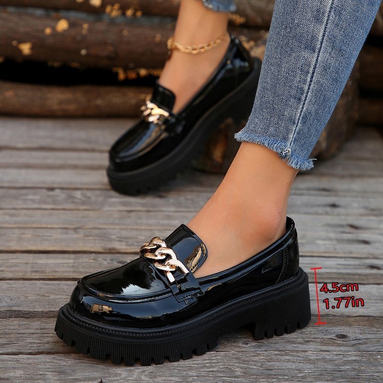 Luxe Black Patent Loafers