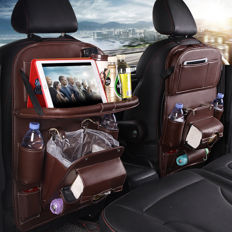 Multifunction Leather Car Storage Bag BY VA