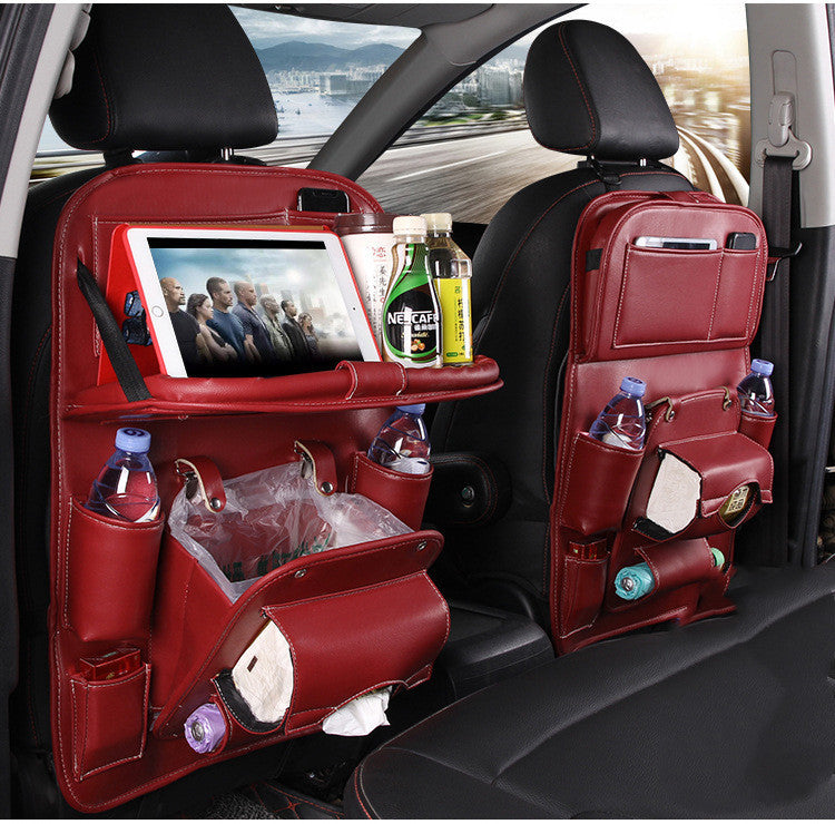 Multifunction Leather Car Storage Bag BY VA