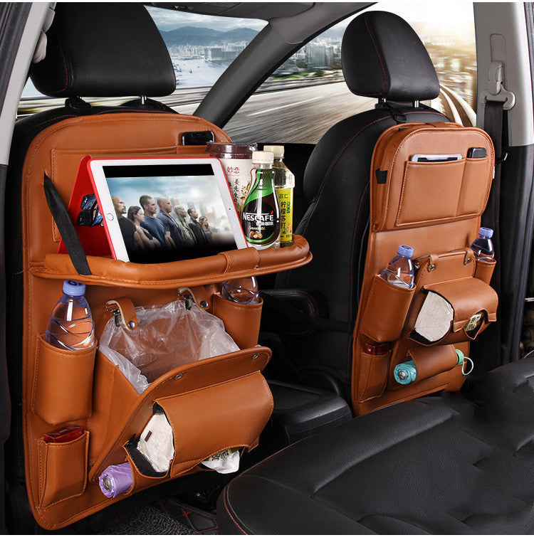 Multifunction Leather Car Storage Bag BY VA