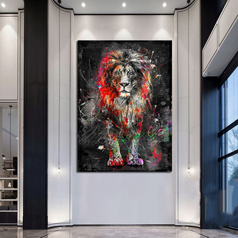 Modern Colorful Animal Poste