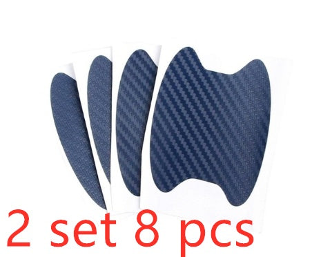 Carbon Fiber Scratch-resistant Door Protective Stickers BY VA