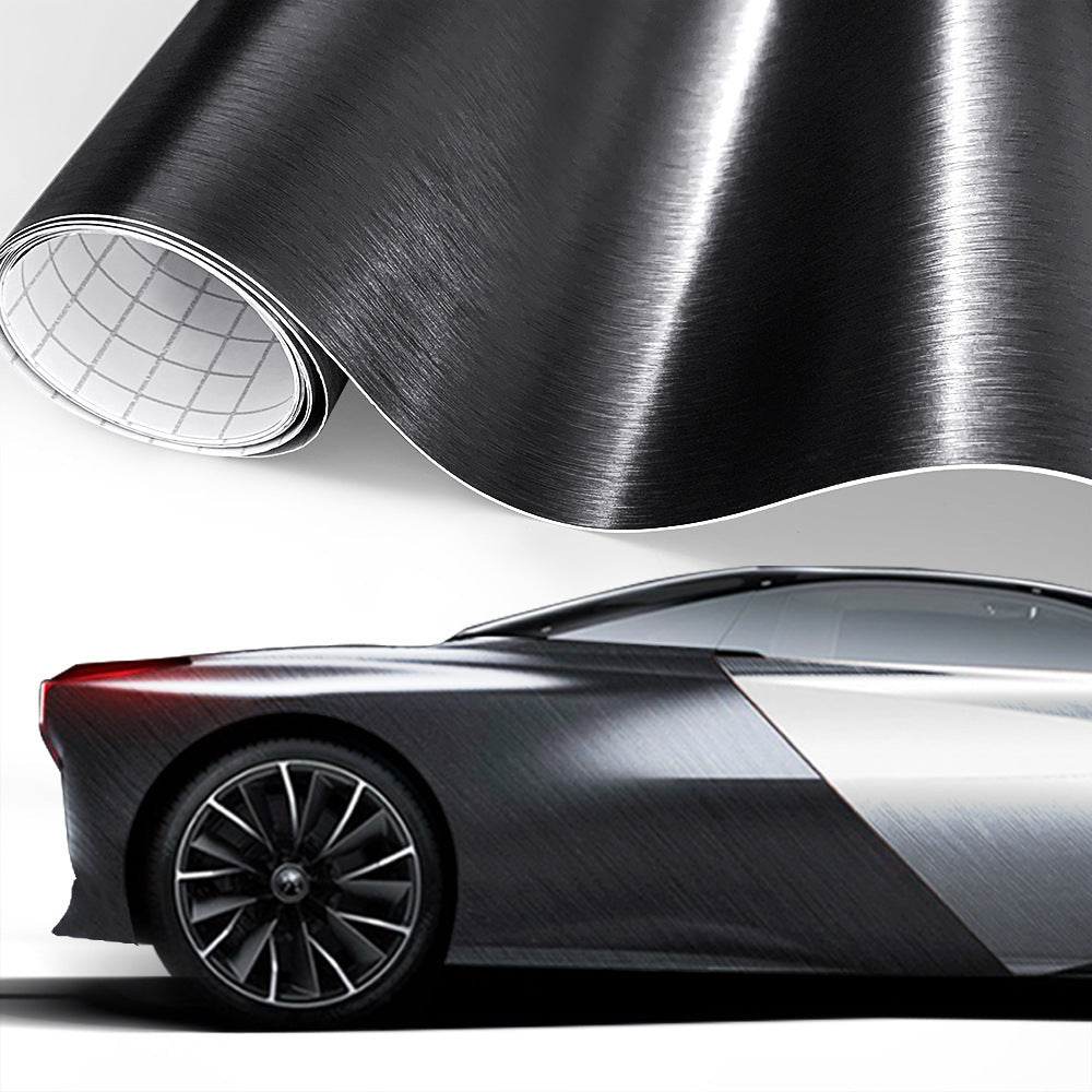 Glossy Black 5D Carbon Fiber Car Vinyl by VA