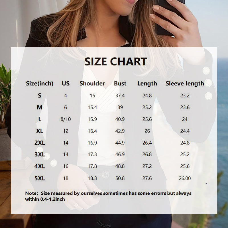 Long Sleeve Blazer For Women by VA