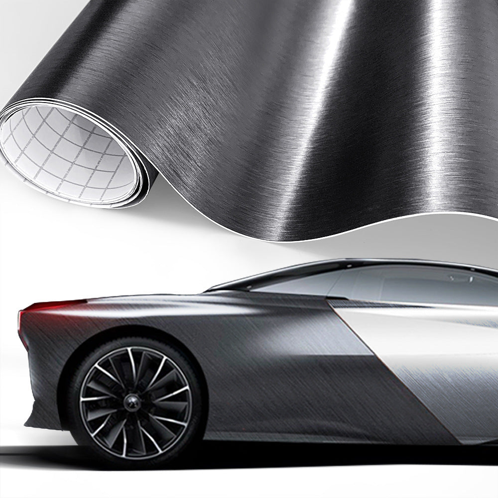 Glossy Black 5D Carbon Fiber Car Vinyl by VA