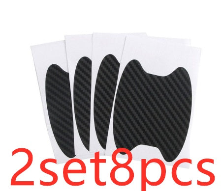 Carbon Fiber Scratch-resistant Door Protective Stickers BY VA