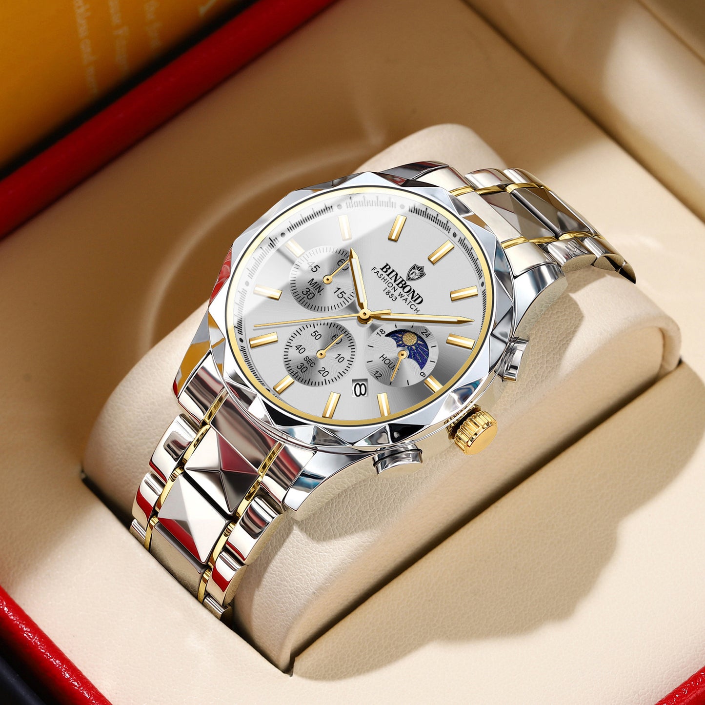 Butterfly Clasp Men Watch by VA