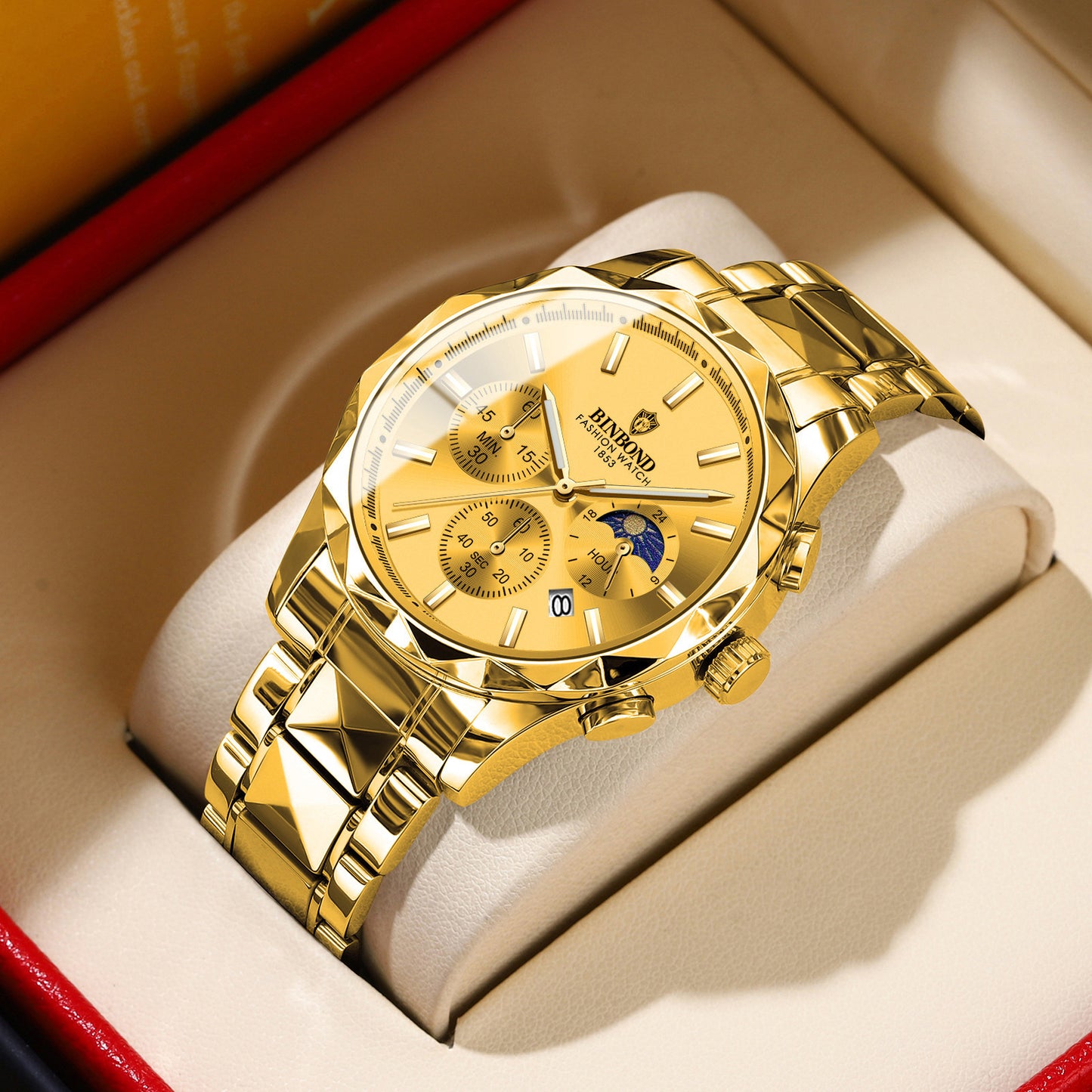 Butterfly Clasp Men Watch by VA