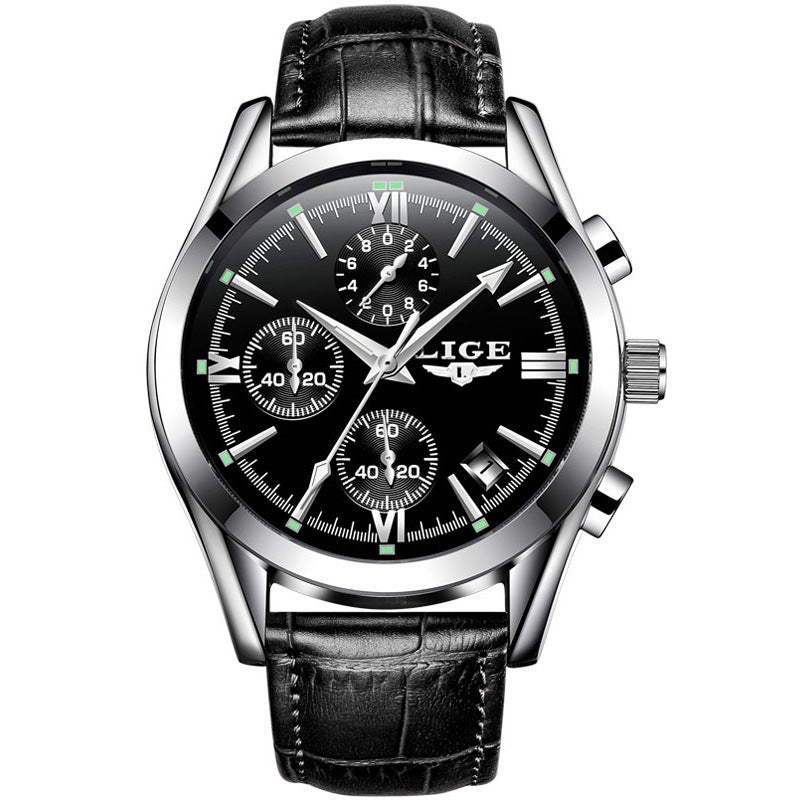 Men Multifunction Quartz Watch by VA