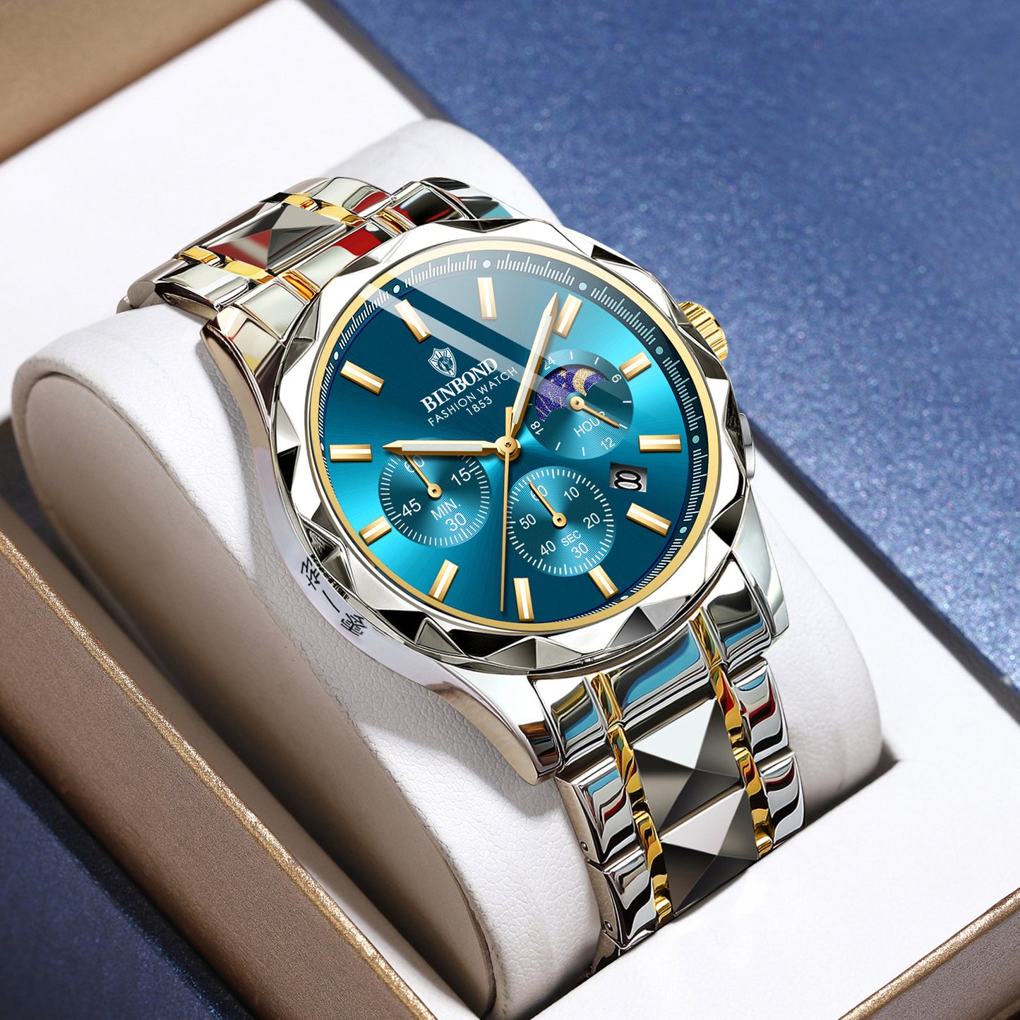 Butterfly Clasp Men Watch by VA