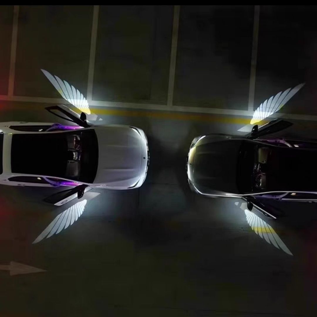 Car Angel Wings Lamp BY VA