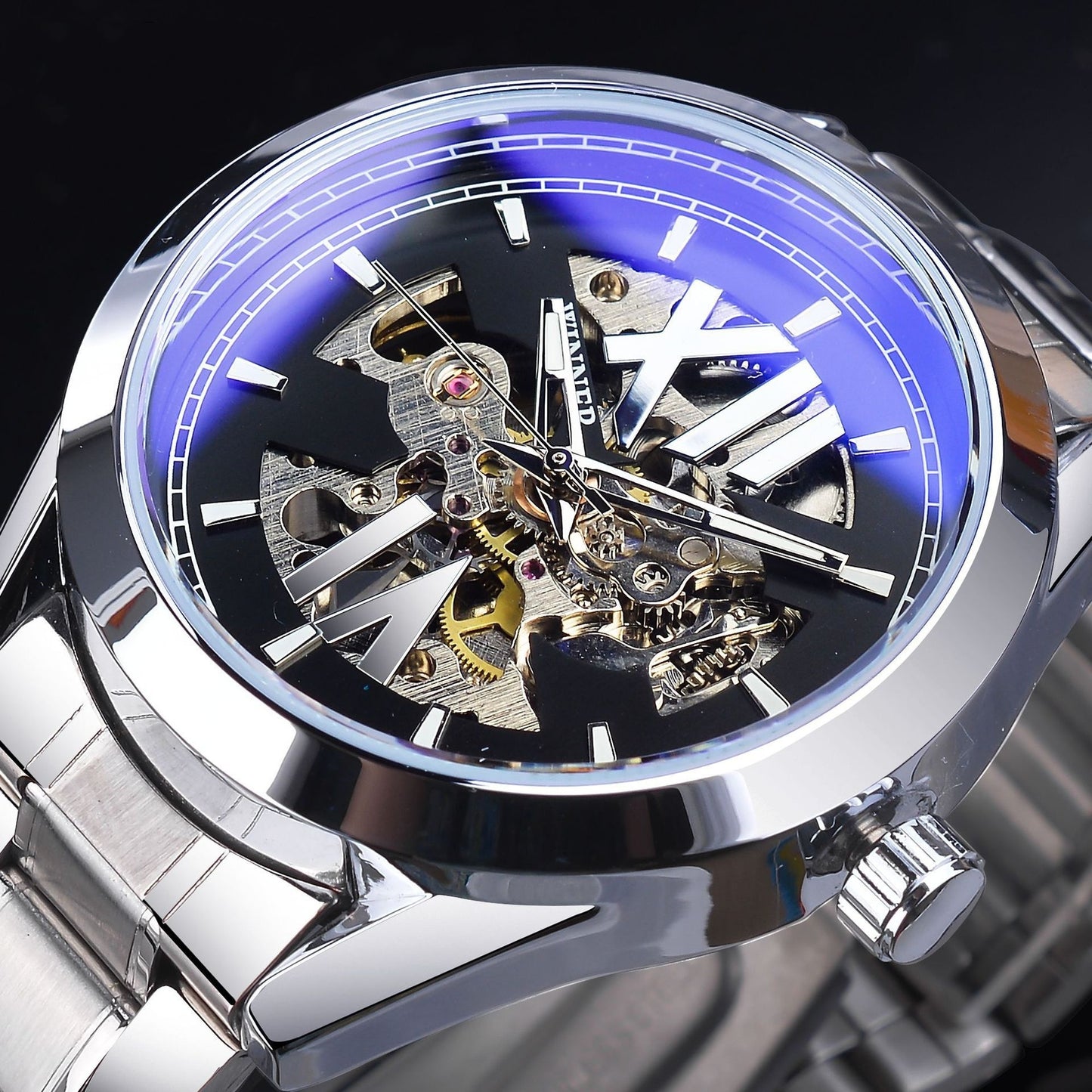 Men Waterproof Mechanical Watch by VA