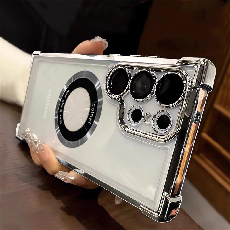 Transparent Magnetic Phone Case BY VA