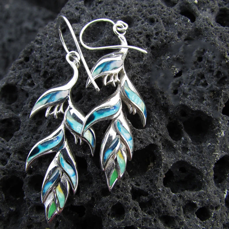 Elegant Leaf Earrings by VA