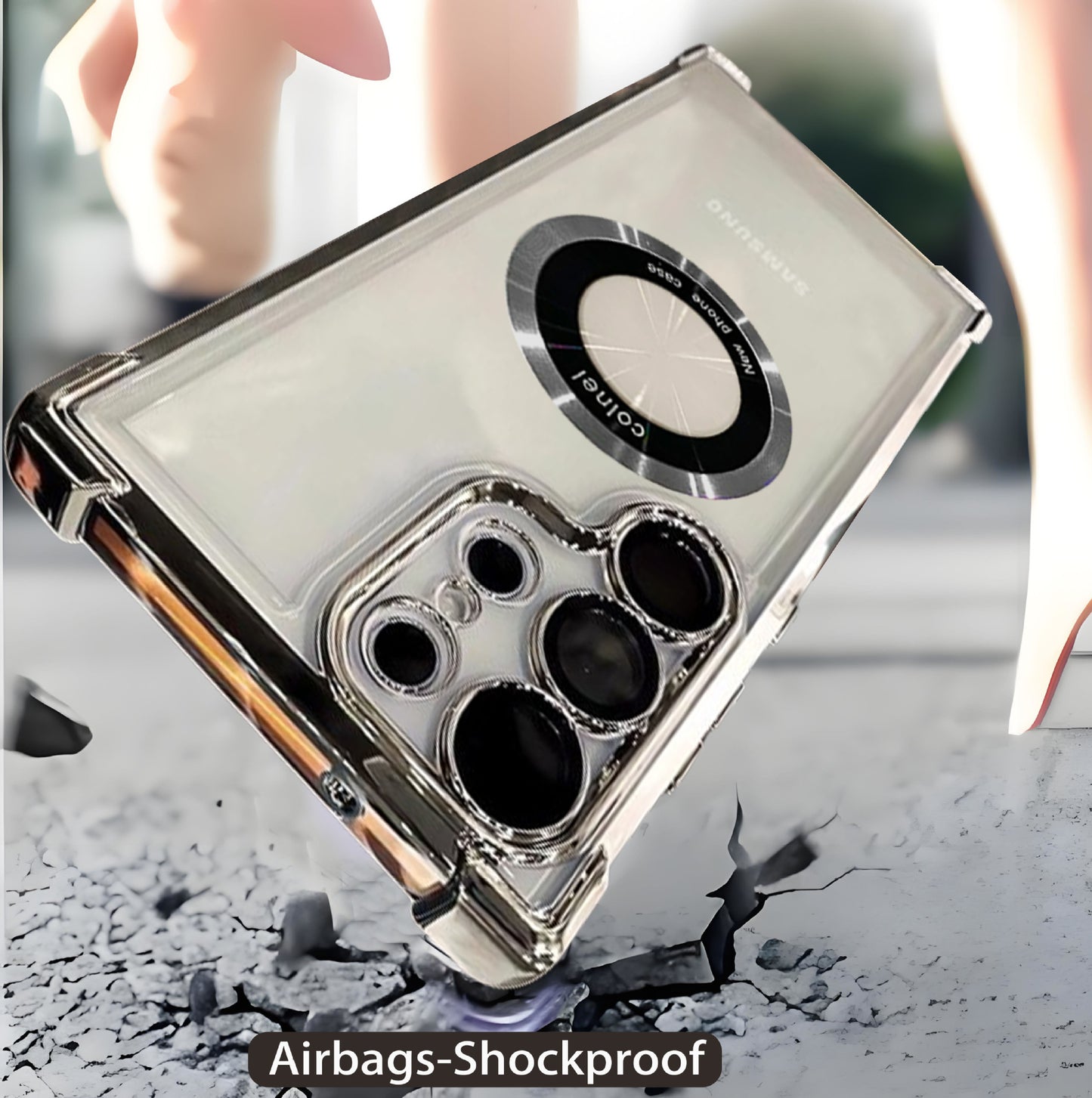 Transparent Magnetic Phone Case BY VA