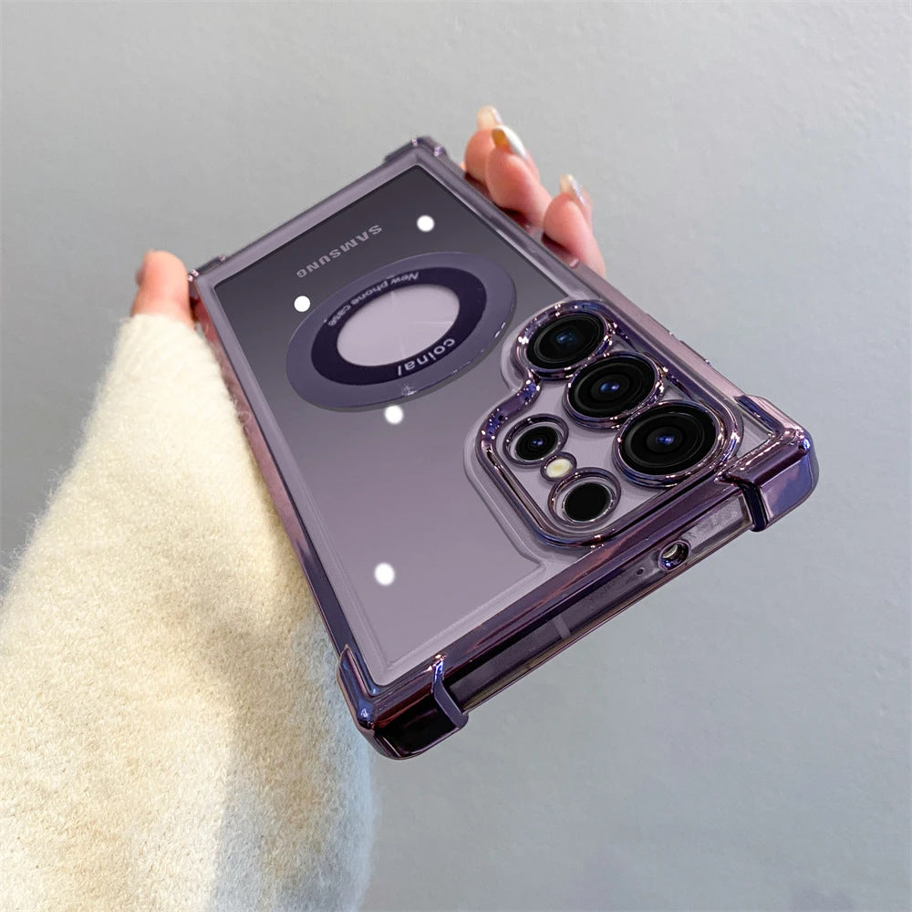 Transparent Magnetic Phone Case BY VA