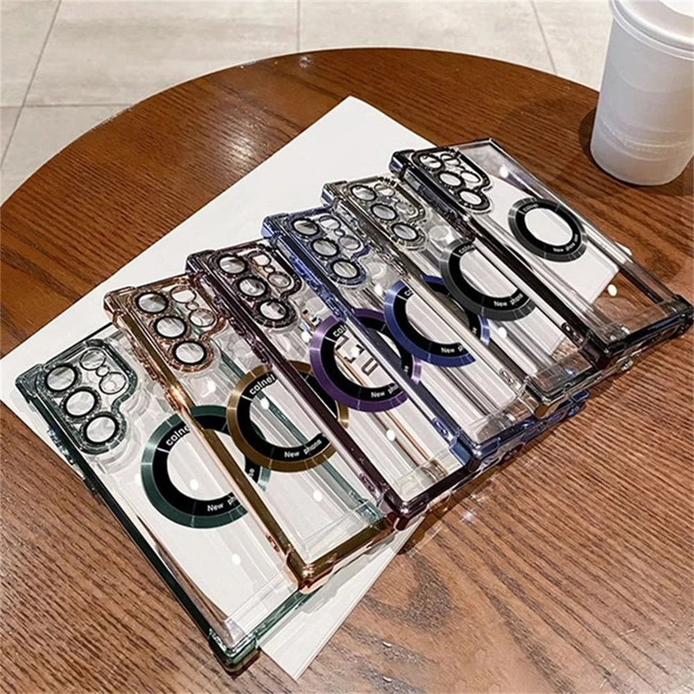 Transparent Magnetic Phone Case BY VA