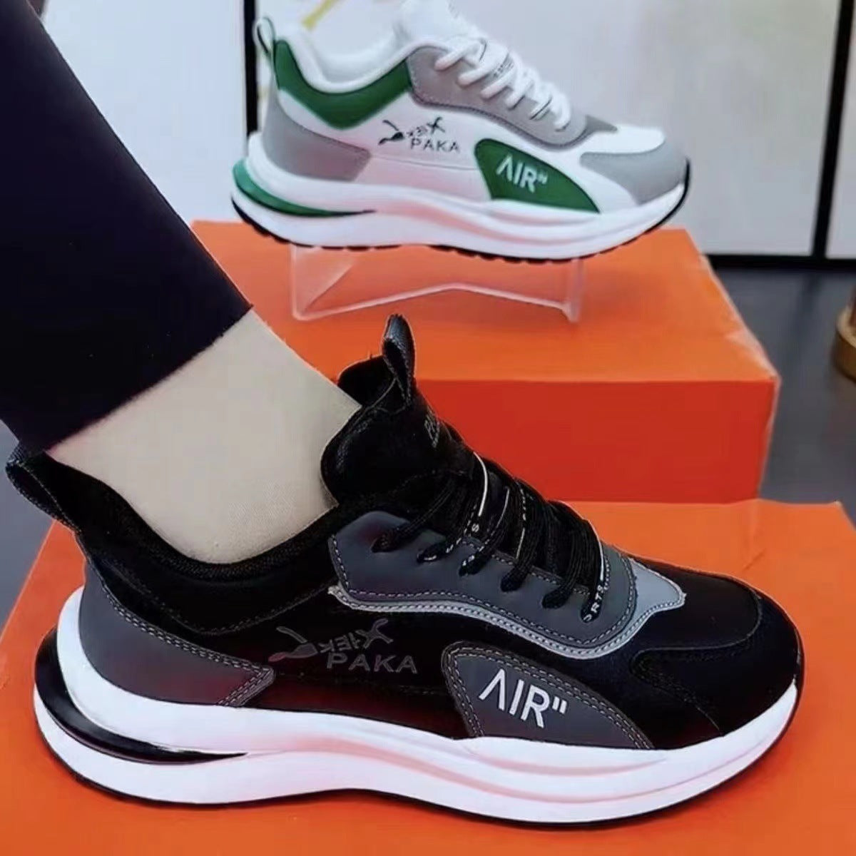 Women Breathable Soft Bottom Casual Shoes by VA