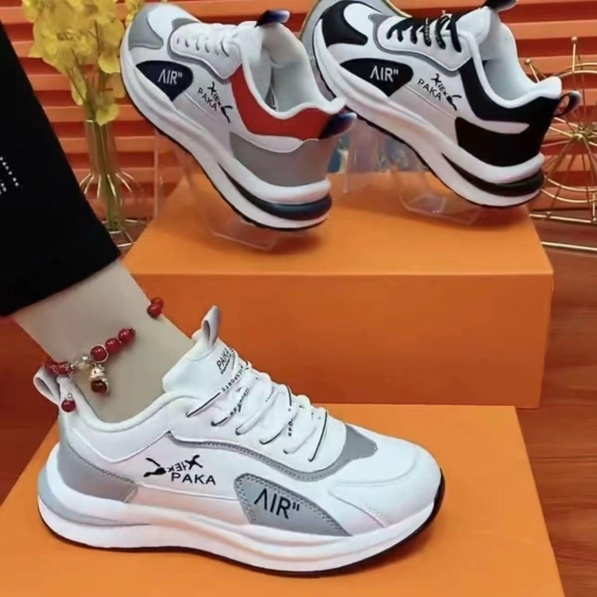 Women Breathable Soft Bottom Casual Shoes by VA