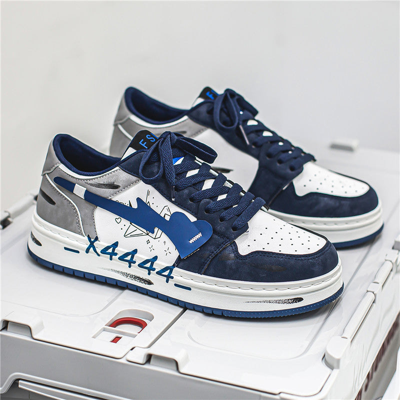 Graffiti Skateboard Men Sneakers by VA