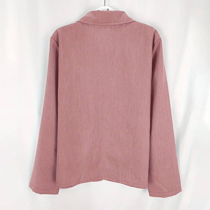 Women Casual Long Sleeve Shirt by VA