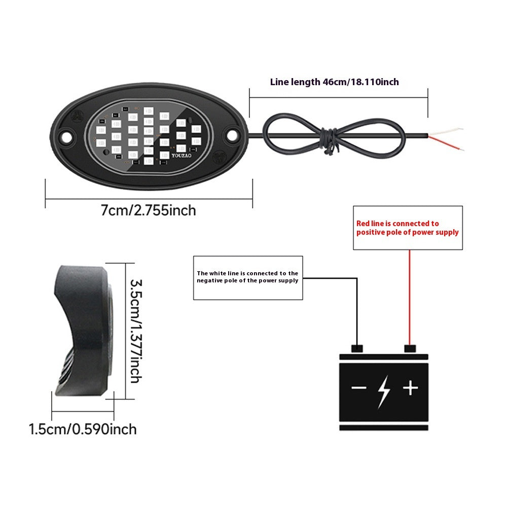 Car Led Chassis Ambience Light by VA