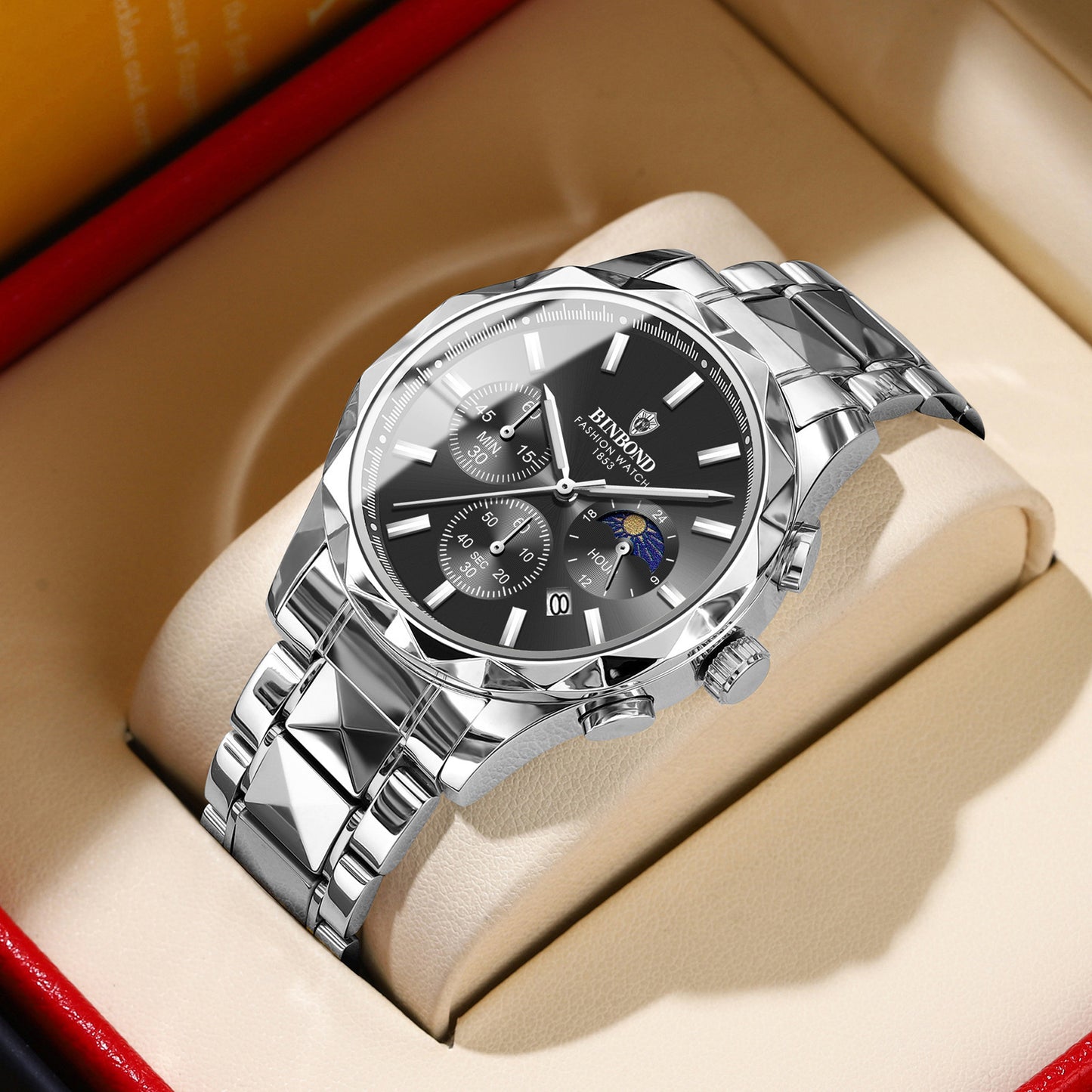 Butterfly Clasp Men Watch by VA