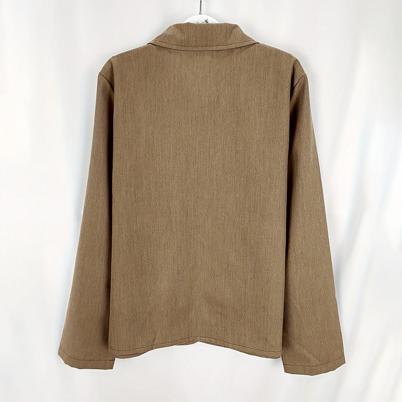 Women Casual Long Sleeve Shirt by VA