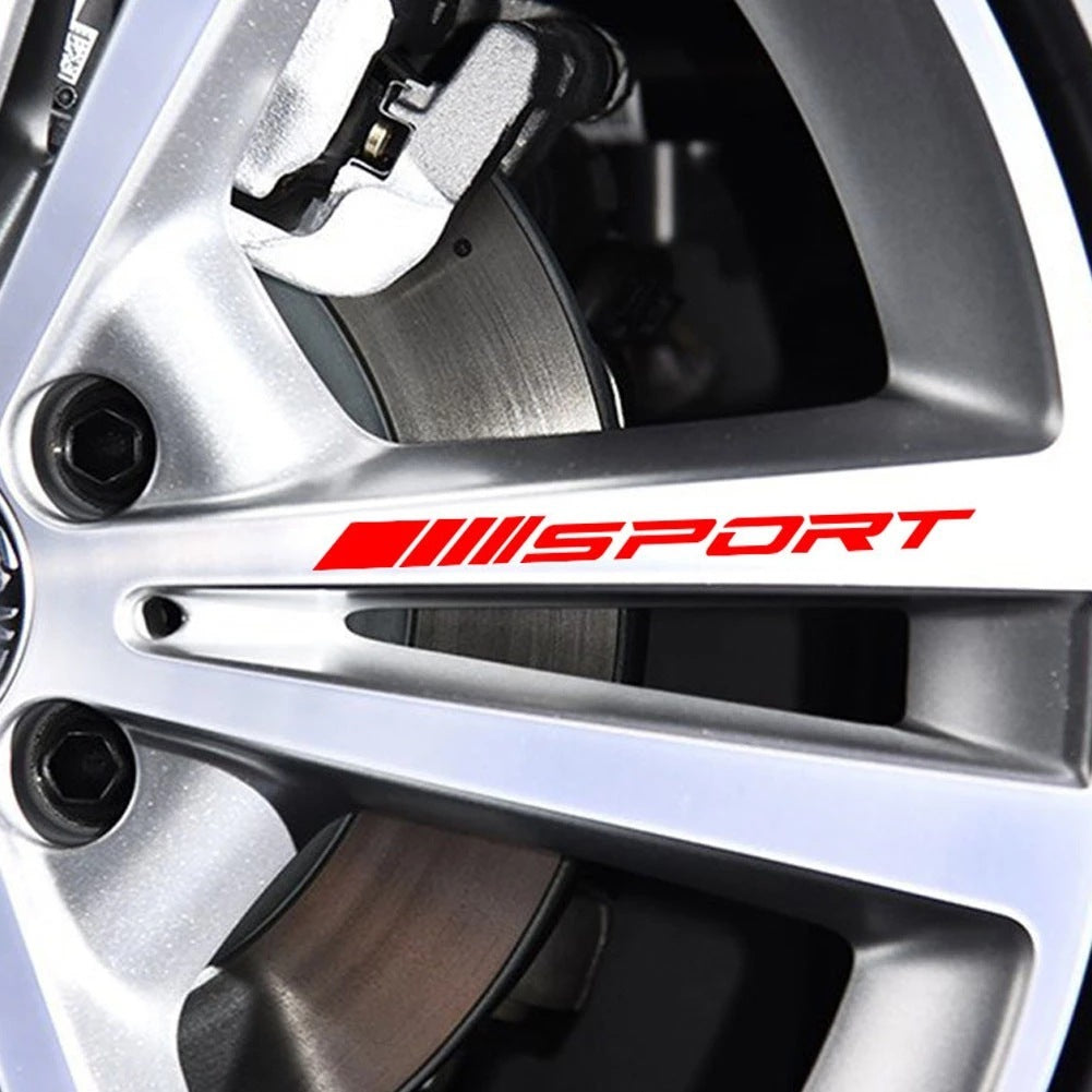 Car Rim Stickers BY VA