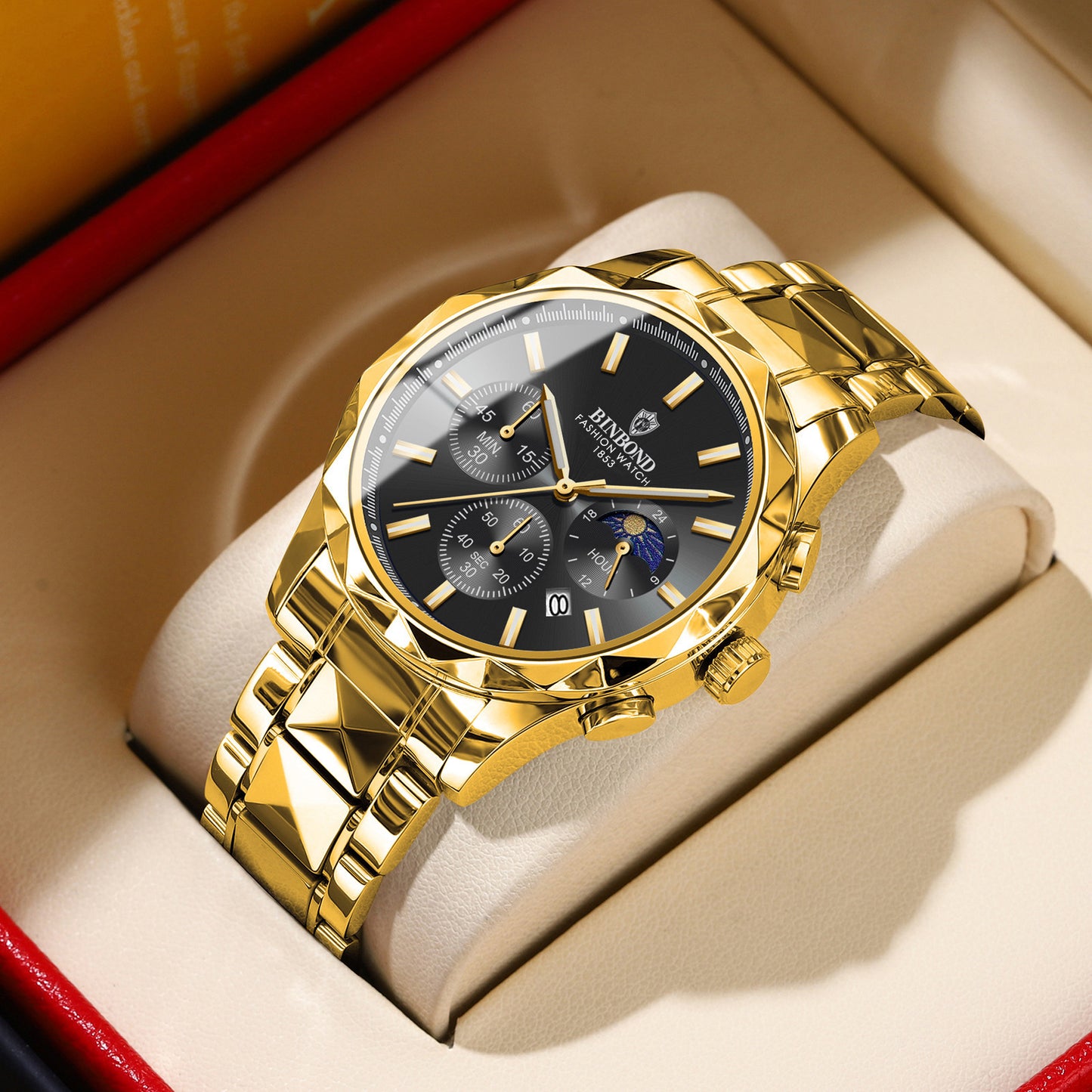 Butterfly Clasp Men Watch by VA
