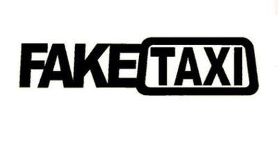 Fake Taxi Car Sticker BY VA