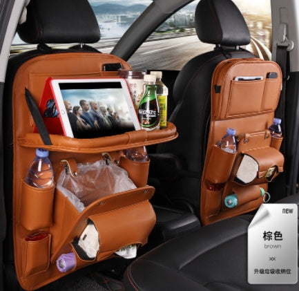 Multifunction Leather Car Storage Bag BY VA