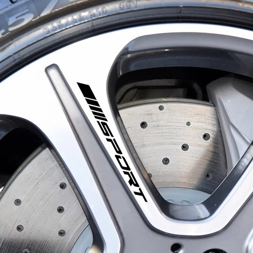 Car Rim Stickers BY VA