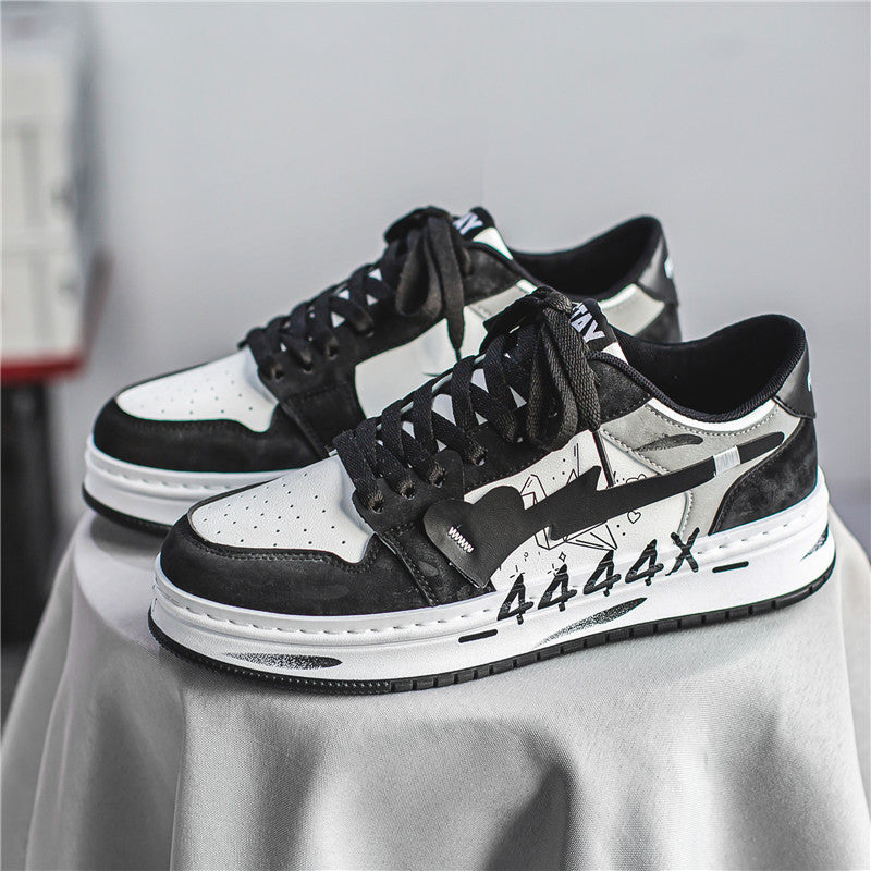 Graffiti Skateboard Men Sneakers by VA
