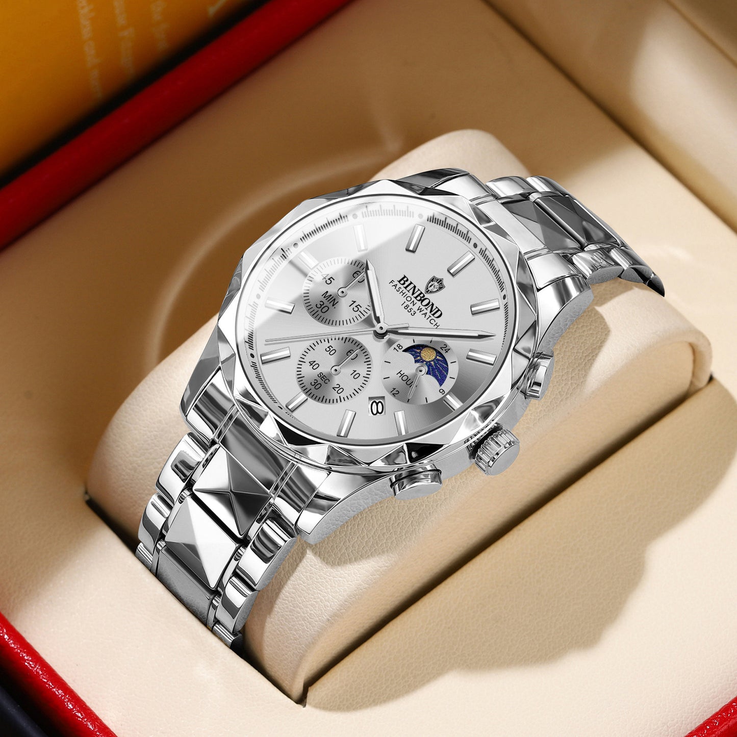 Butterfly Clasp Men Watch by VA