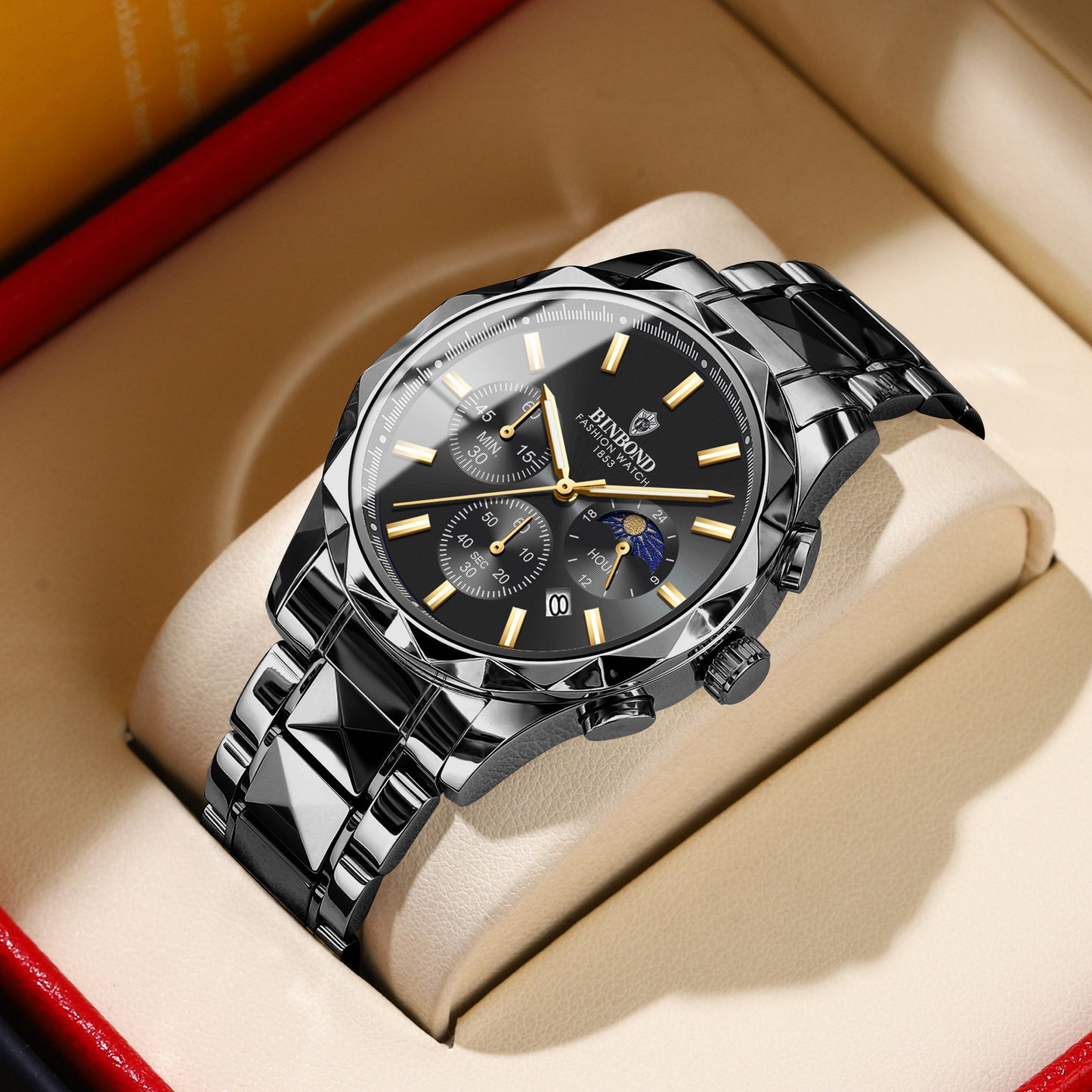 Butterfly Clasp Men Watch by VA