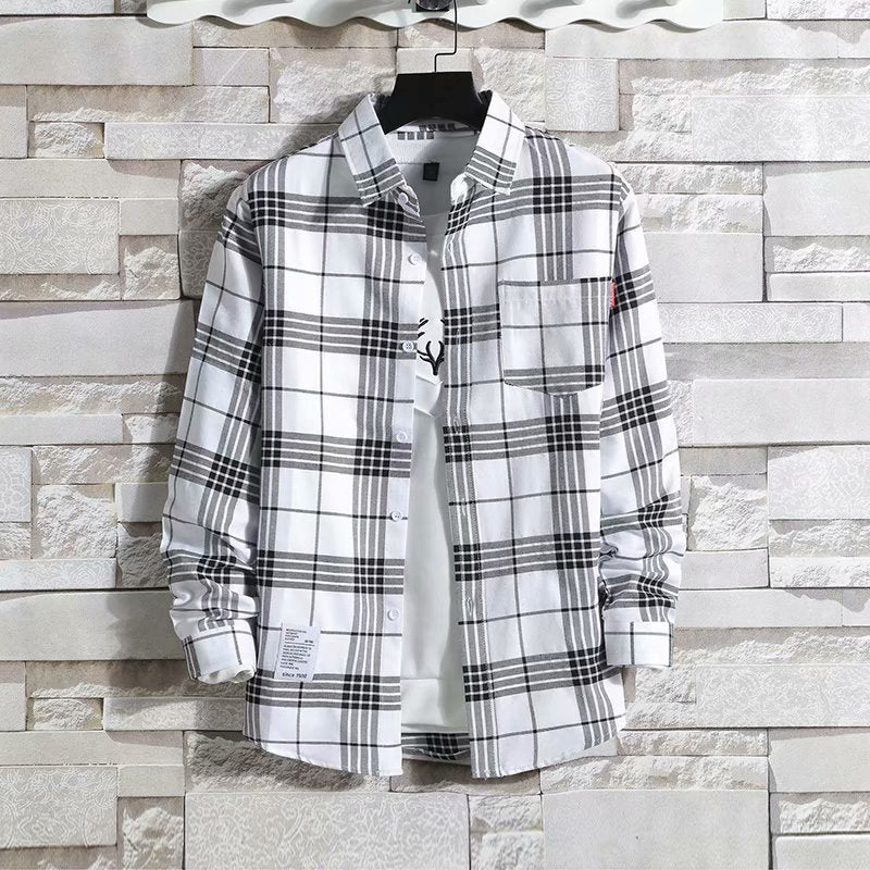 Men's New Spring Long Sleeve Shirt