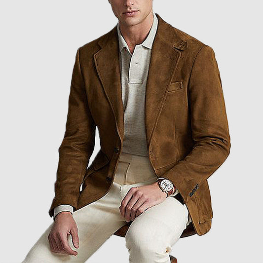 Heritage Suede Blazer by VA