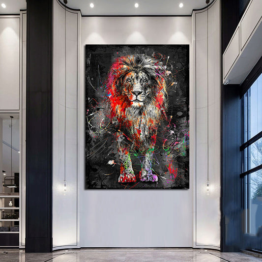 Modern Colorful Animal Poste
