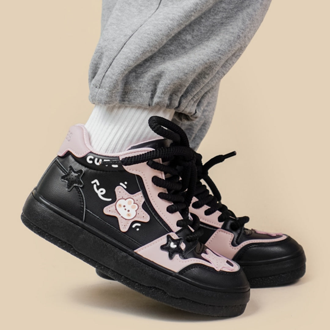 Women High Top Sneakers by VA