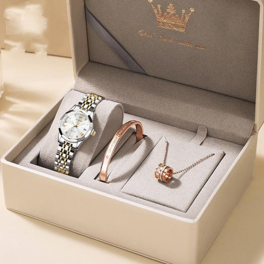 Quartz Women's Watch Set by VA