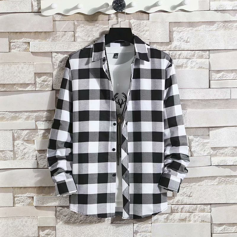 Men's New Spring Long Sleeve Shirt