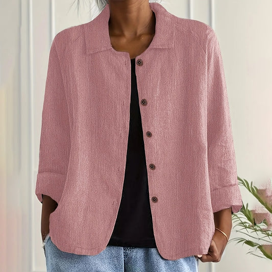 Women Casual Long Sleeve Shirt by VA