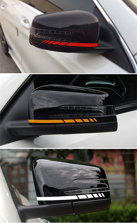 Side Mirror Striped Car Stickers BY VA