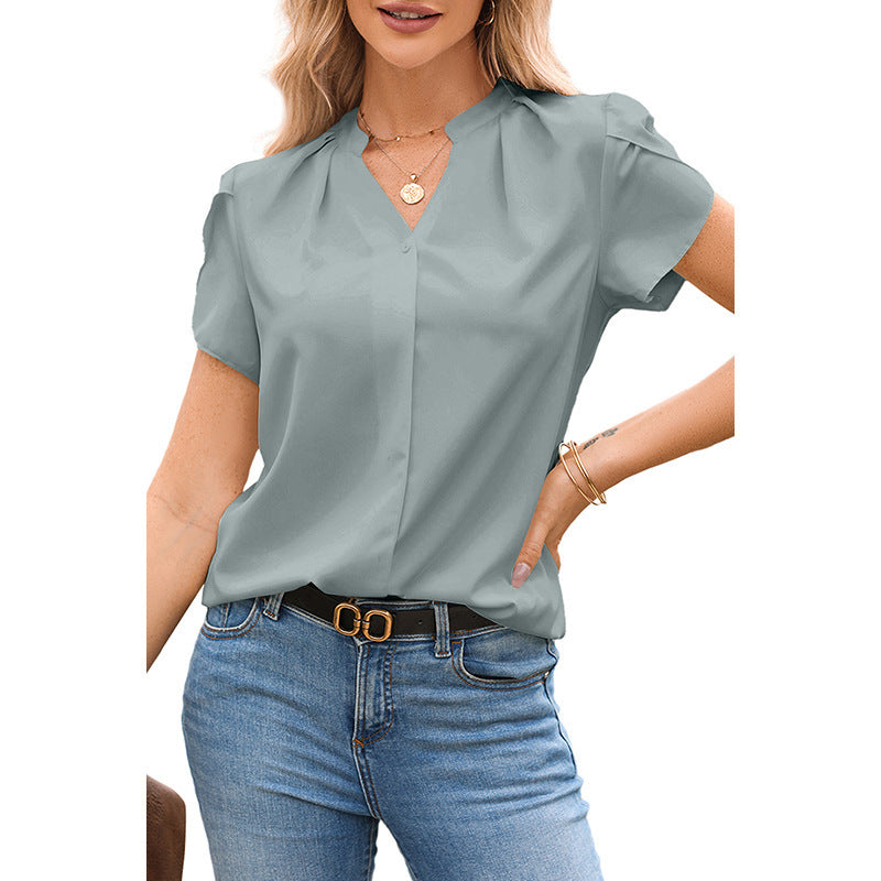 V-neck Shirt For Women by VA