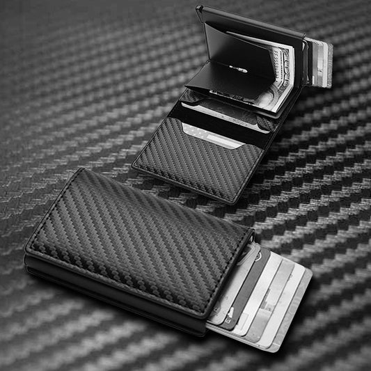 Carbon fiber Credit Card Smart holder