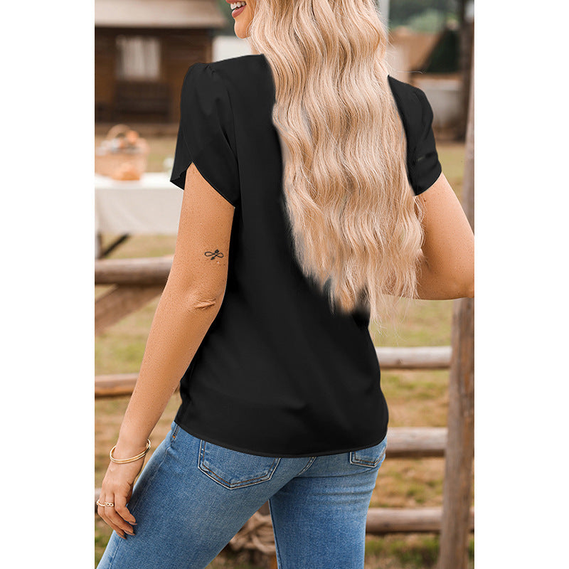 V-neck Shirt For Women by VA